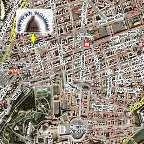 Oda ve Kahvaltı Vatican Roma